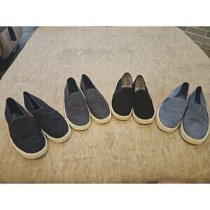 Lot Of 4 Vince Women's Blair Slip-On Sneakers 8.5 M